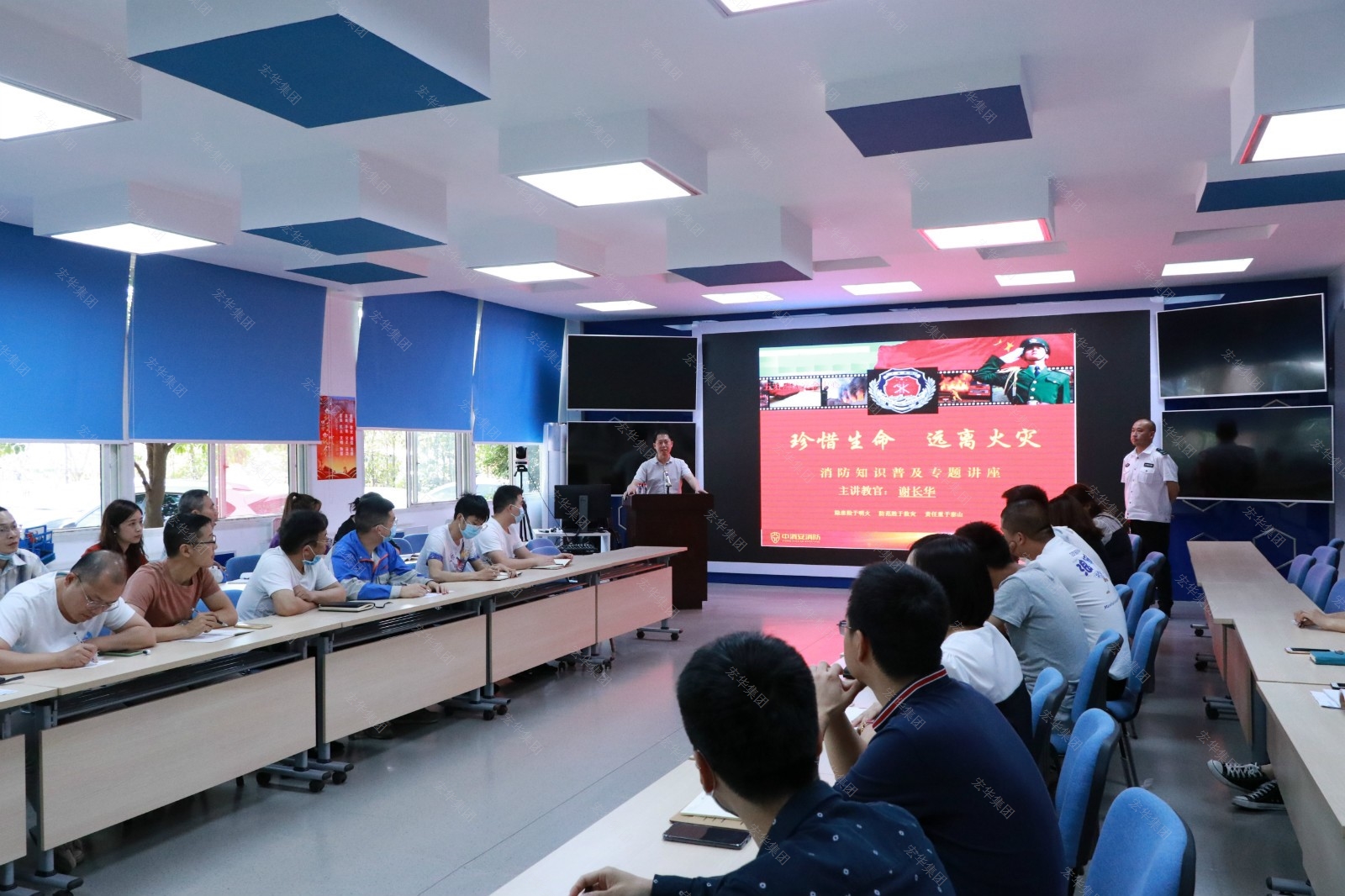 漢正檢測開展“珍惜生命、遠離火災(zāi)”消防安全知識專題培訓(xùn)