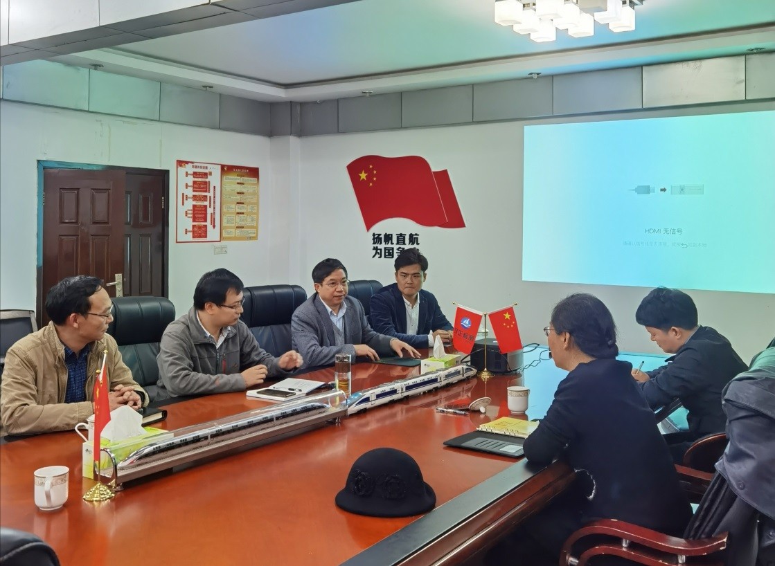 姚宇紅到四川宏華漢正檢測(cè)調(diào)研