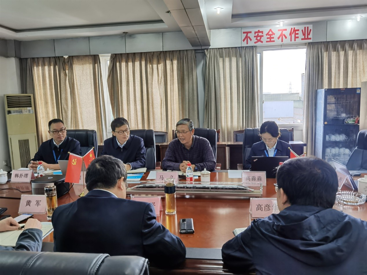 東方電氣集團(tuán)戰(zhàn)略研究團(tuán)隊到漢正檢測調(diào)研